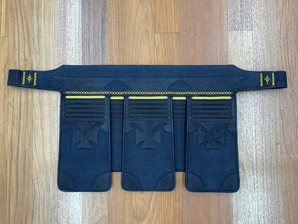 60 Bamboo-Ami Do and 1.2Bu Tezashi Tare with original design - Bogu Sample 211111
