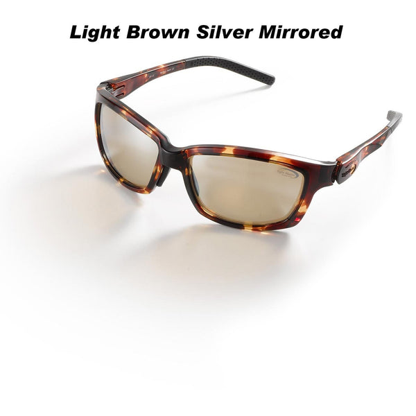 Light Brown Silver Mirrored 